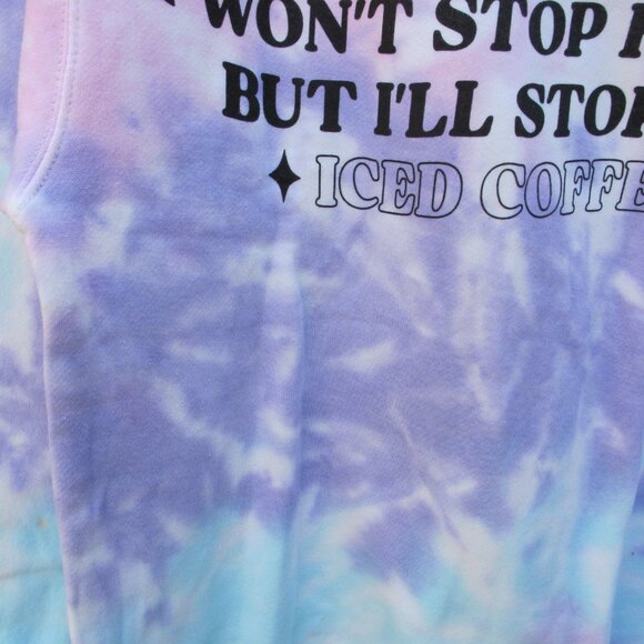 NWT Iced Coffee Graphic Print Sweatshirt - S - Picture 4 of 9